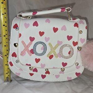 XOXO Heart Pattern Women's Shoulder Bag